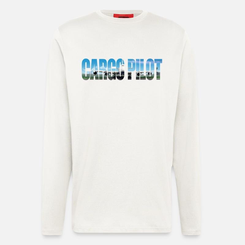 Cargo pilot - Langarmshirt - made by SPREAD  - OFF WHITE