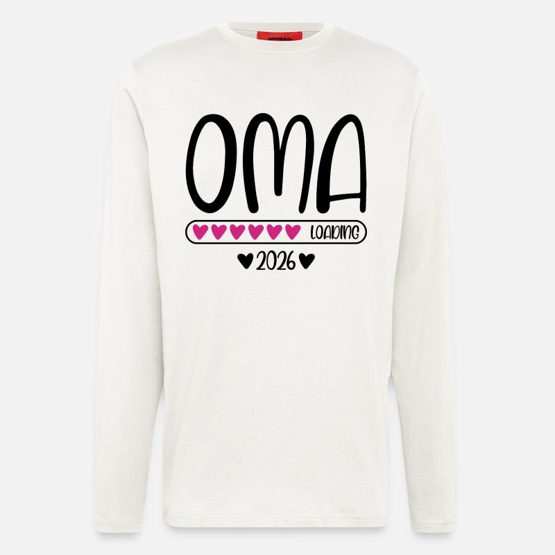 Oma 2026 loading - Langarmshirt - made by SPREAD  - OFF WHITE