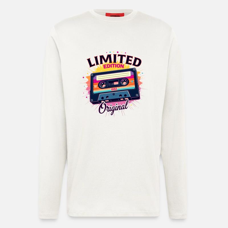 Limitierte Originalkassette 1992 - Langarmshirt - made by SPREAD  - OFF WHITE