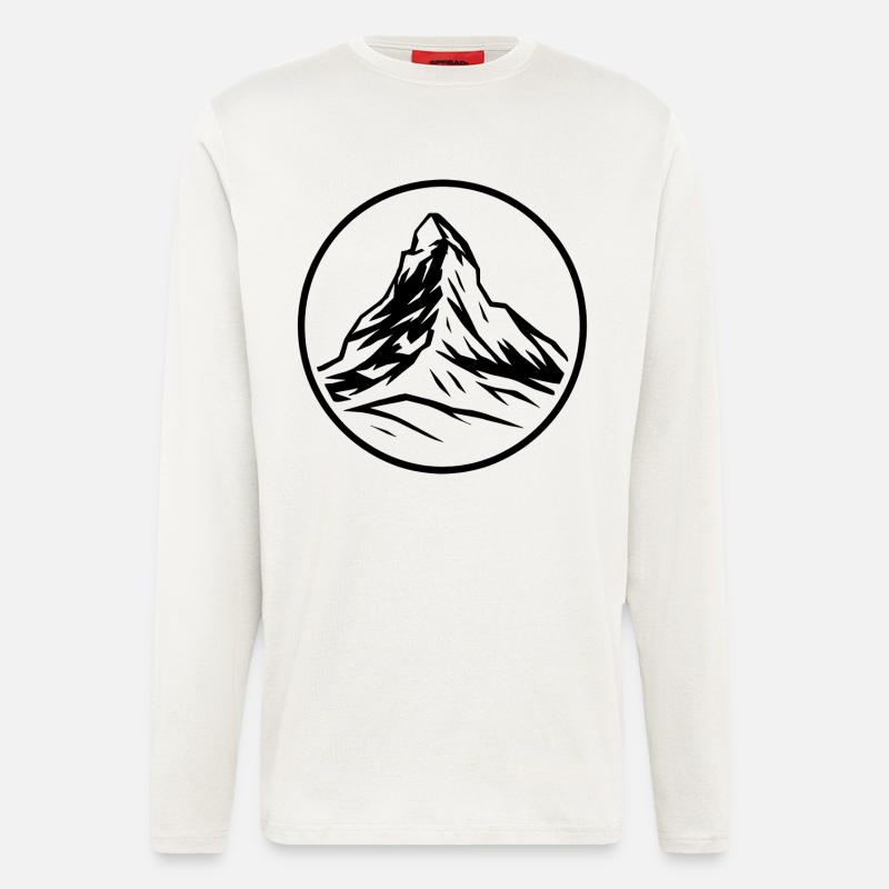 Matterhorn - Langarmshirt - made by SPREAD  - OFF WHITE