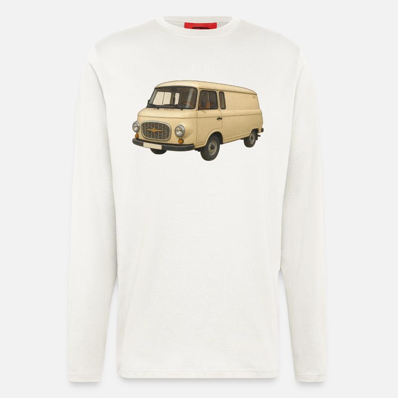 B1000 als Comic - Langarmshirt - made by SPREAD  - OFF WHITE