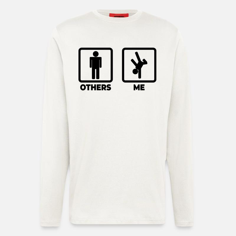 Me as a breakdancer - Longsleeve - made by SPREAD  - OFF WHITE