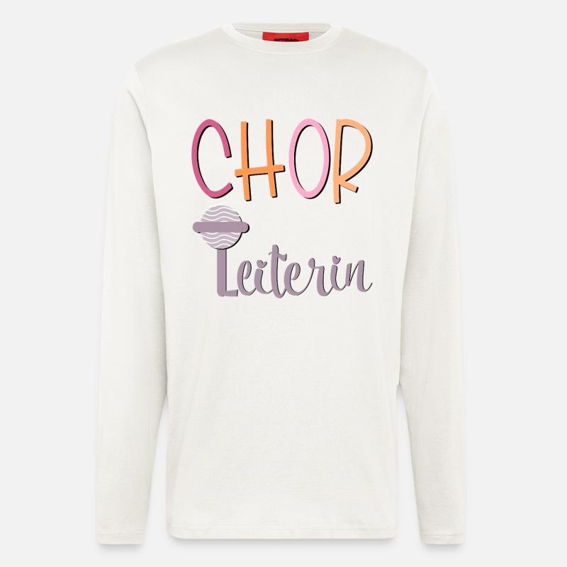 CHOR LEITUNG SINGEN CHORLEITERIN - Langarmshirt - made by SPREAD  - OFF WHITE