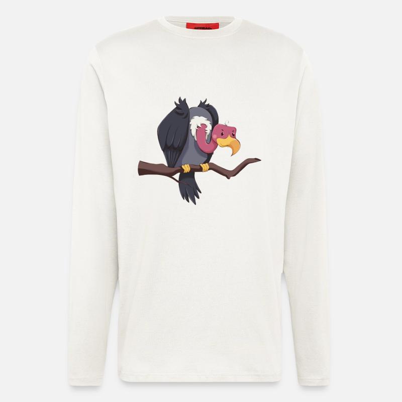 Geier - Langarmshirt - made by SPREAD  - OFF WHITE