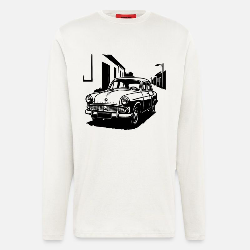 Retro-Klassiker 403 - Langarmshirt - made by SPREAD  - OFF WHITE
