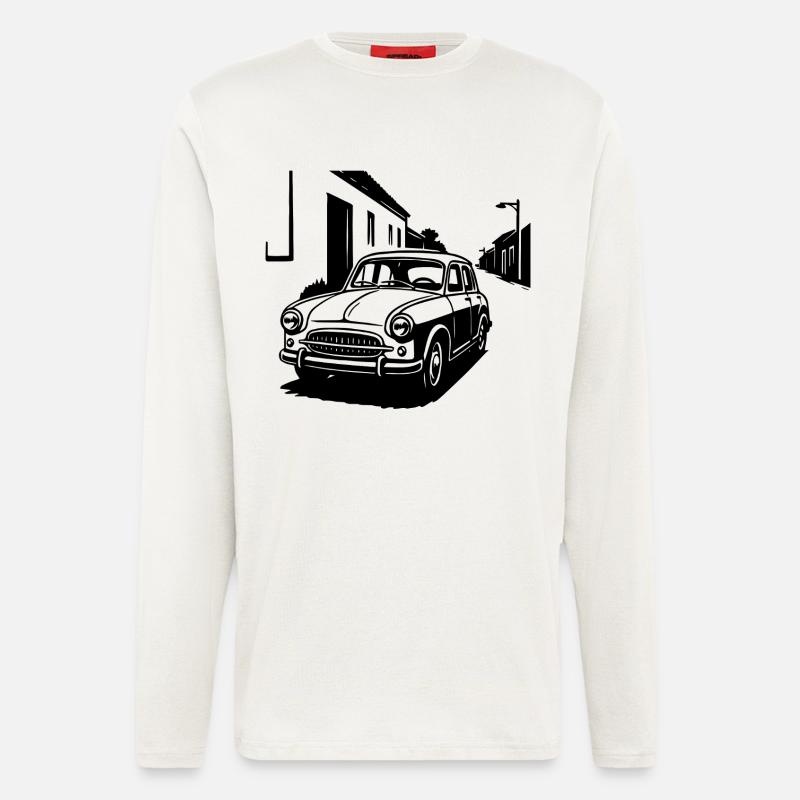 Wirtschaftswunder-Klassiker - Langarmshirt - made by SPREAD  - OFF WHITE
