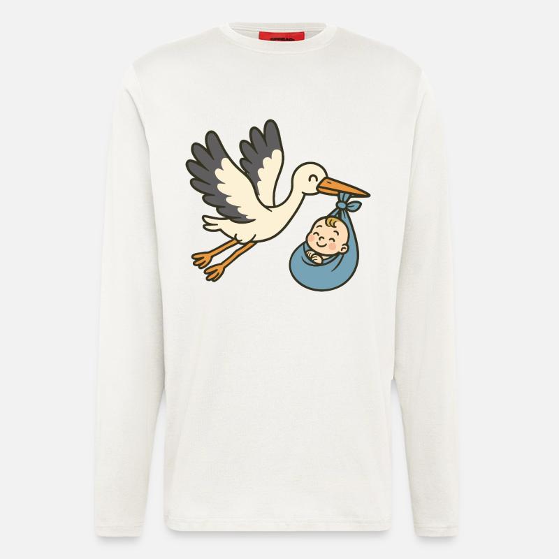 Peaceful Arrival - Langarmshirt - made by SPREAD  - OFF WHITE