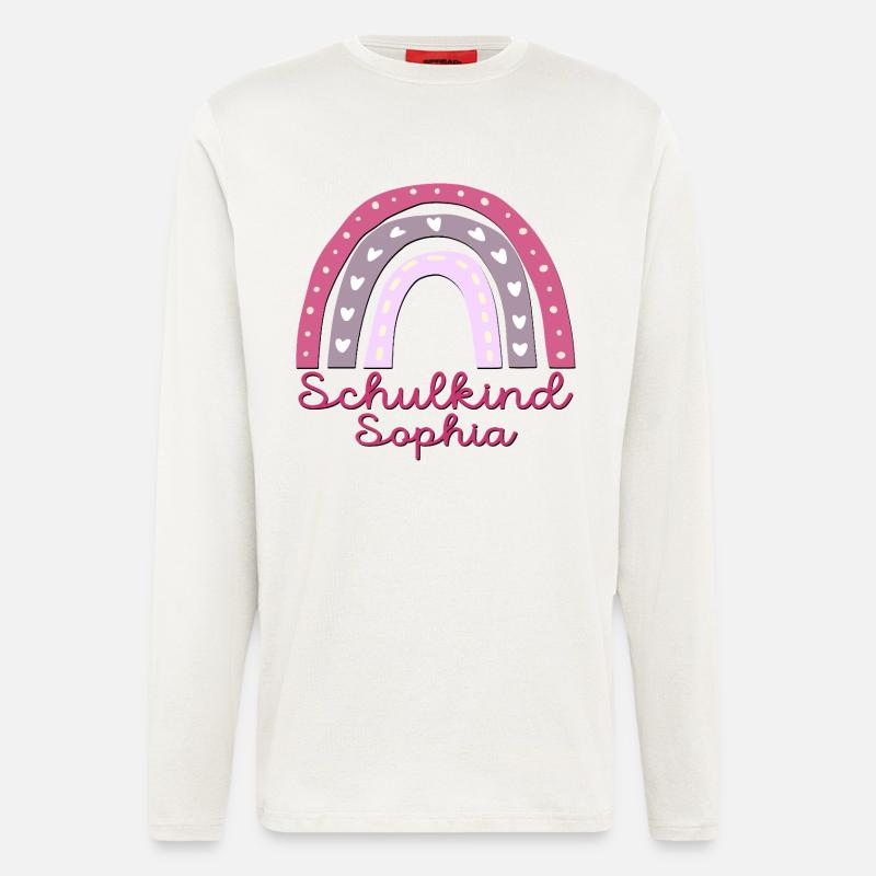 Schulanfang Schulkind Sophia - Langarmshirt - made by SPREAD  - OFF WHITE