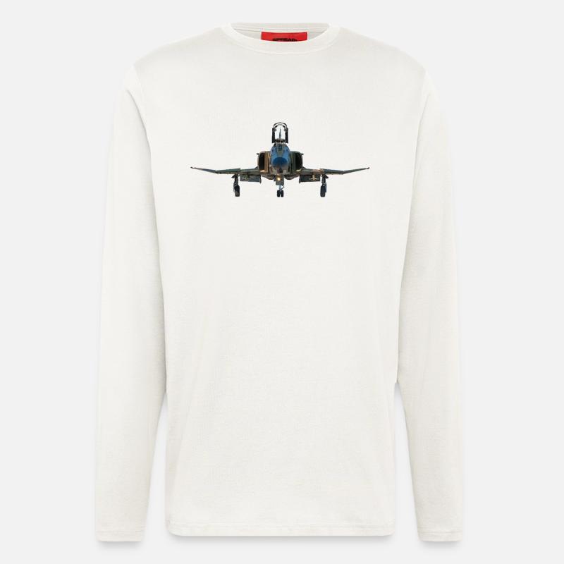 F-4 Phantom - Langarmshirt - made by SPREAD  - OFF WHITE