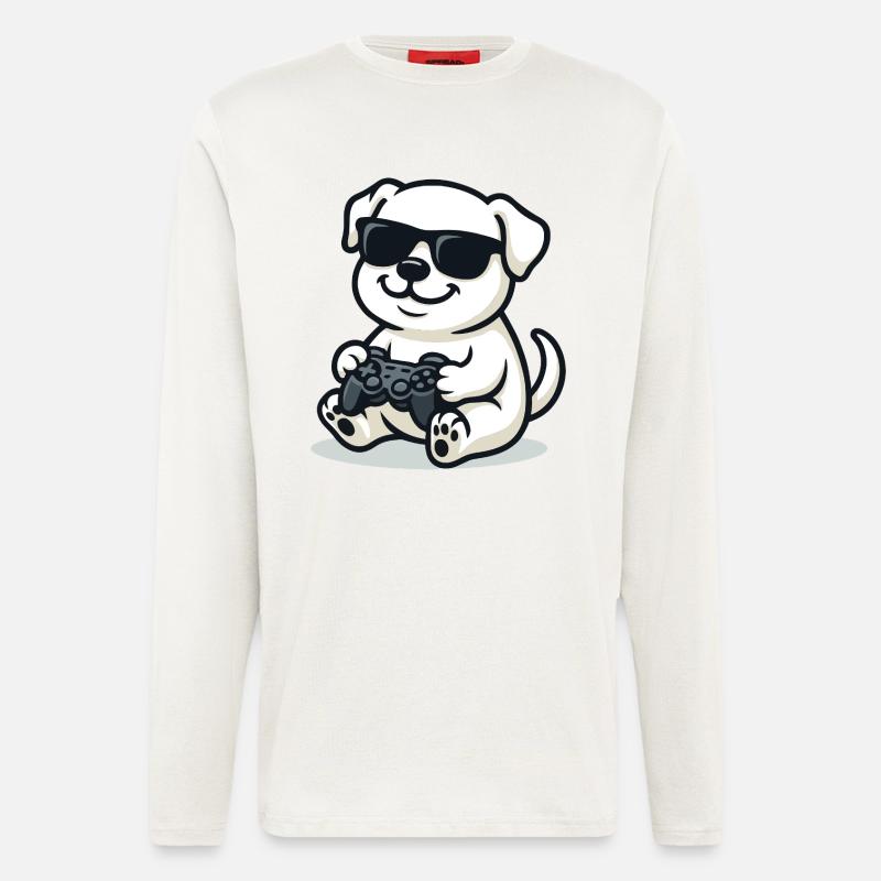 Controller Pup - Longsleeve - made by SPREAD  - OFF WHITE