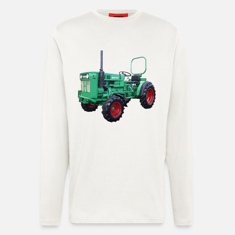 Kultiger A45 Traktor - Langarmshirt - made by SPREAD  - OFF WHITE