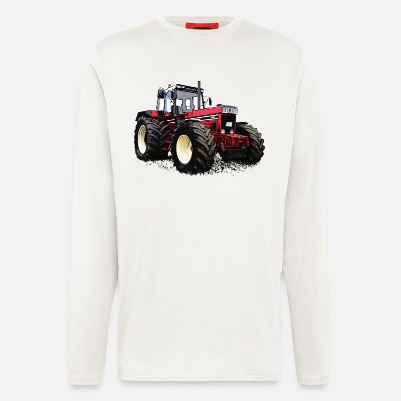 Rural Legend Red - Langarmshirt - made by SPREAD  - OFF WHITE