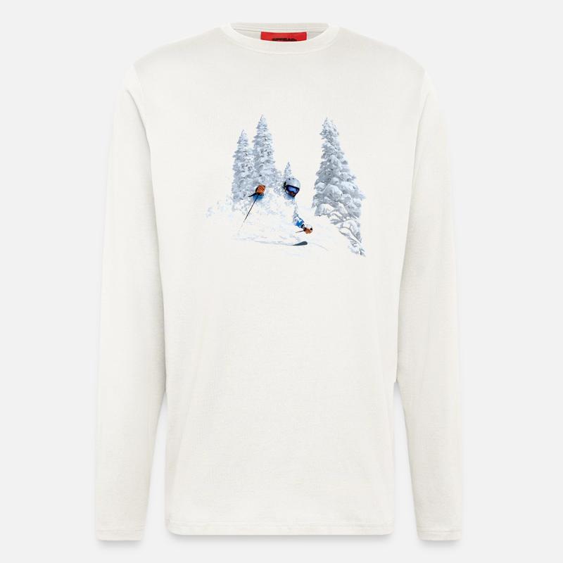 Ski - Langarmshirt - made by SPREAD  - OFF WHITE