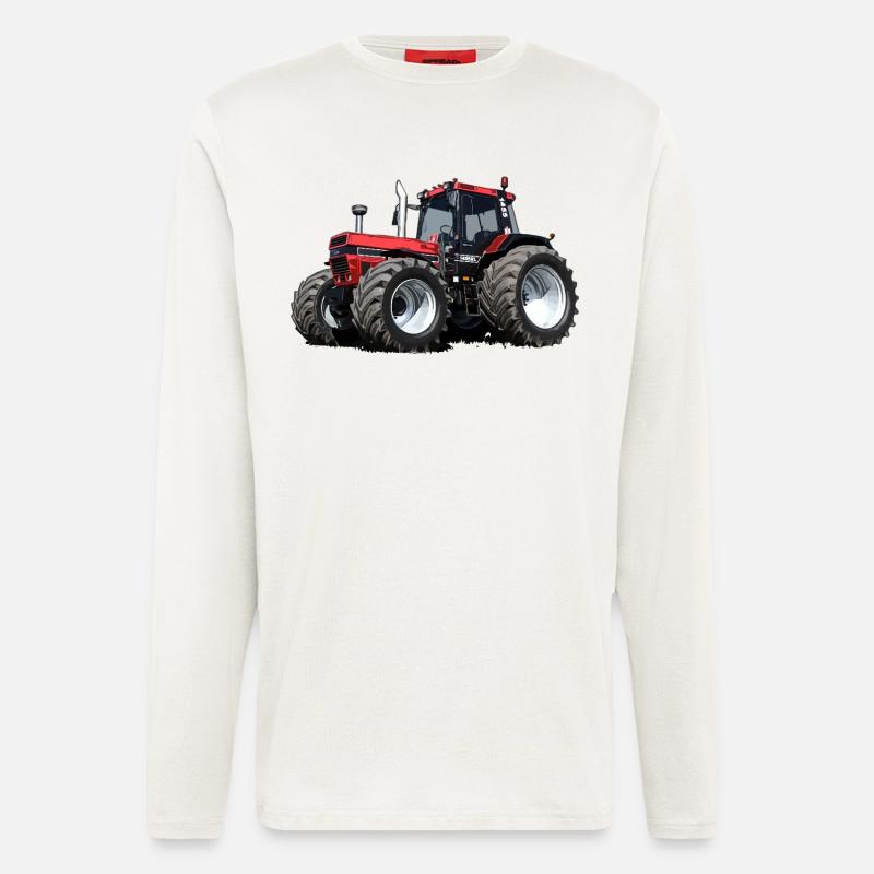 Power Traktor Legende - Langarmshirt - made by SPREAD  - OFF WHITE