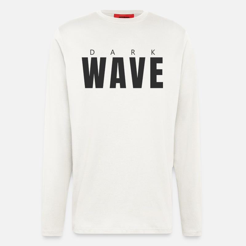 Dark Wave - Langarmshirt - made by SPREAD  - OFF WHITE