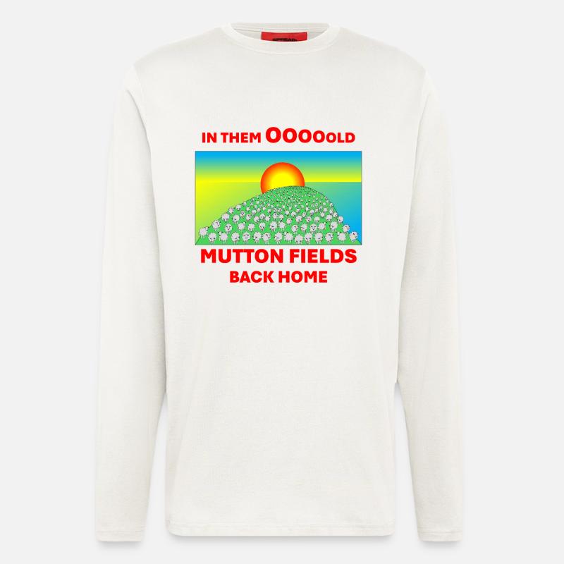 Mutton Fields - Longsleeve - made by SPREAD  - OFF WHITE
