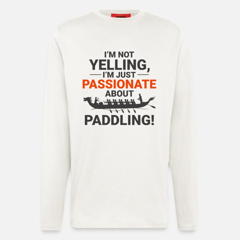 Synchronized Paddling Team  - Longsleeve - made by SPREAD  - OFF WHITE