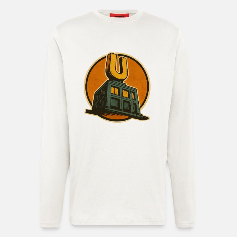 Dortmund U  - Langarmshirt - made by SPREAD  - OFF WHITE