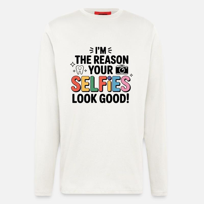 Dentallaborant Bridge Craft - Langarmshirt - made by SPREAD  - OFF WHITE