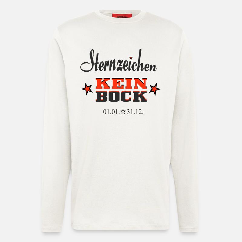 Sternchen Kein Bock Jahreskalender - Langarmshirt - made by SPREAD  - OFF WHITE