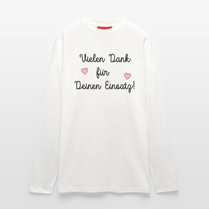 Thank you very much commitment support Longsleeve - made by SPREAD 