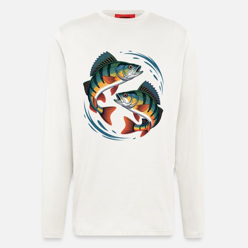 Two jumping perches - Longsleeve - made by SPREAD  - OFF WHITE