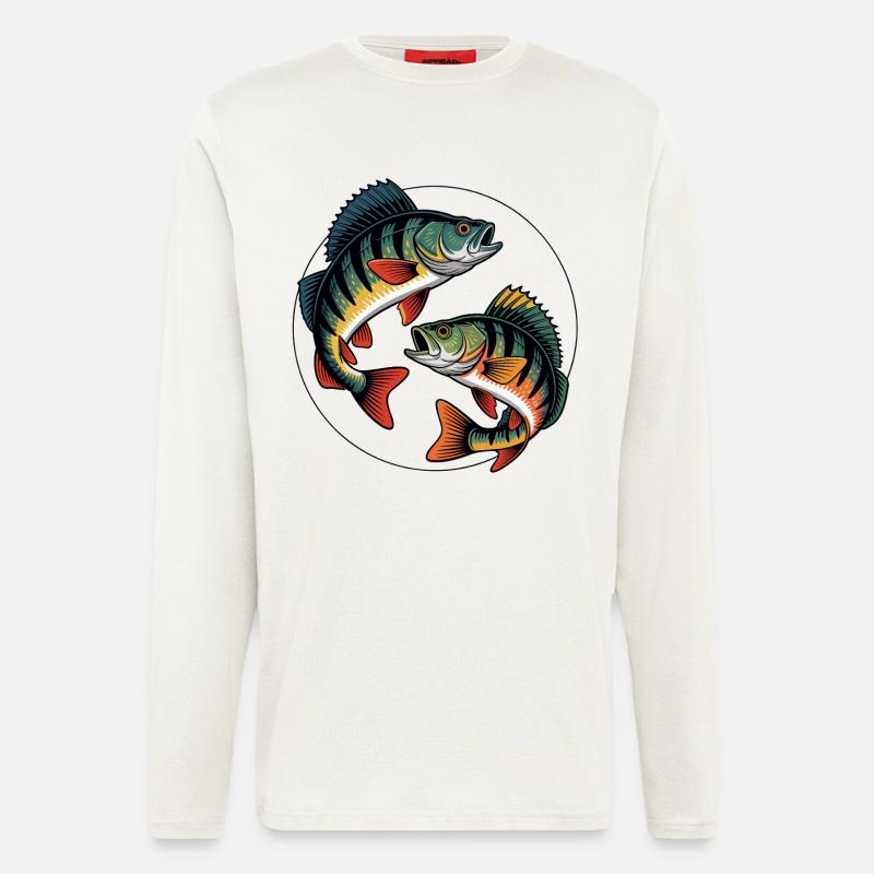 Two jumping perches - Longsleeve - made by SPREAD  - OFF WHITE