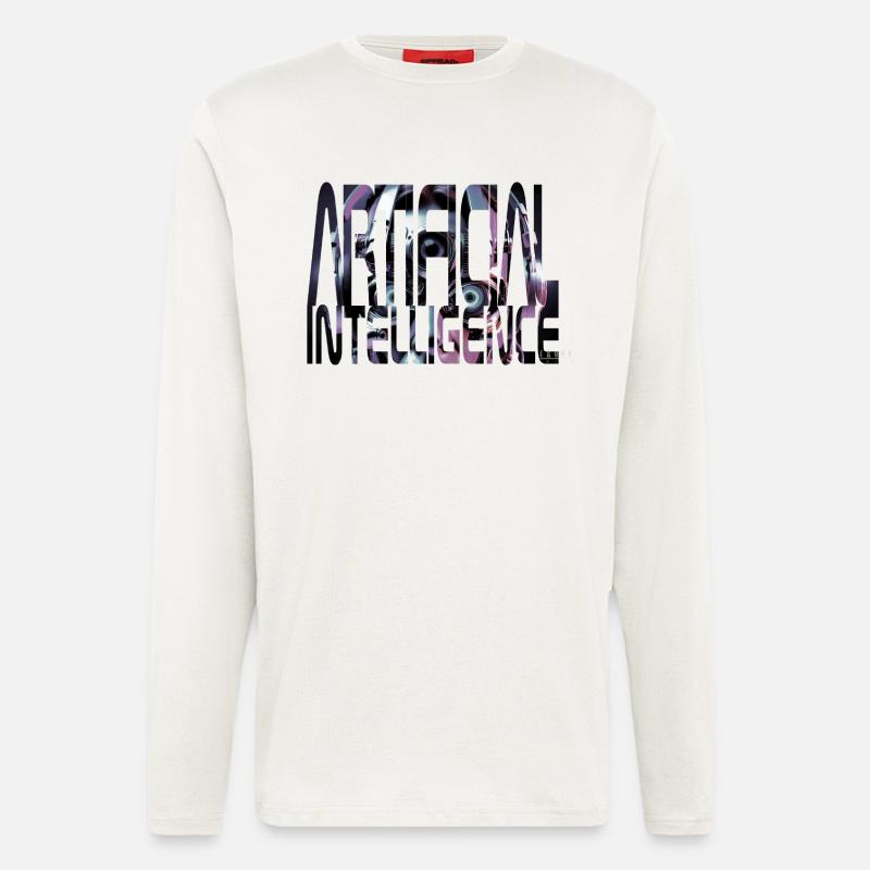 Artificial Intelligence - Langarmshirt - made by SPREAD  - OFF WHITE