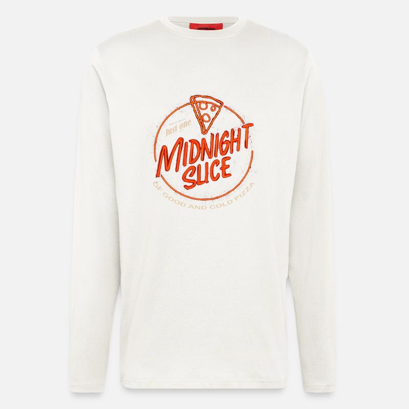 Midnight Slice - Langarmshirt - made by SPREAD - OFF WHITE