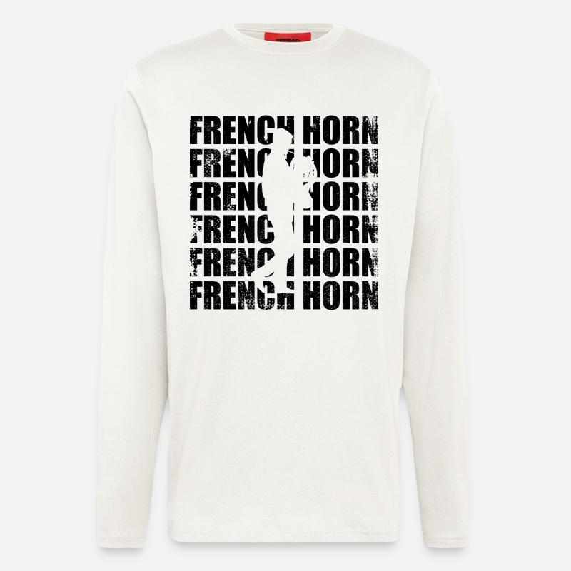 Bugle - Longsleeve - made by SPREAD  - OFF WHITE