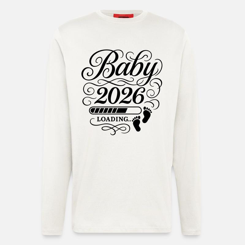 Baby 2026 loading - Longsleeve - made by SPREAD  - OFF WHITE