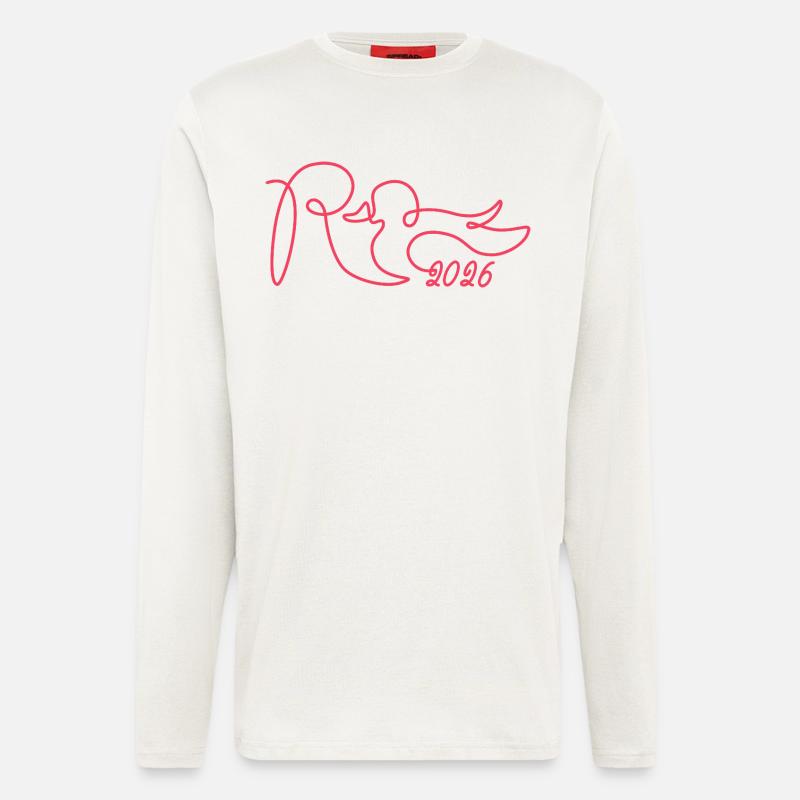 Pension one line - 2026 Finally done - Longsleeve - made by SPREAD - OFF WHITE