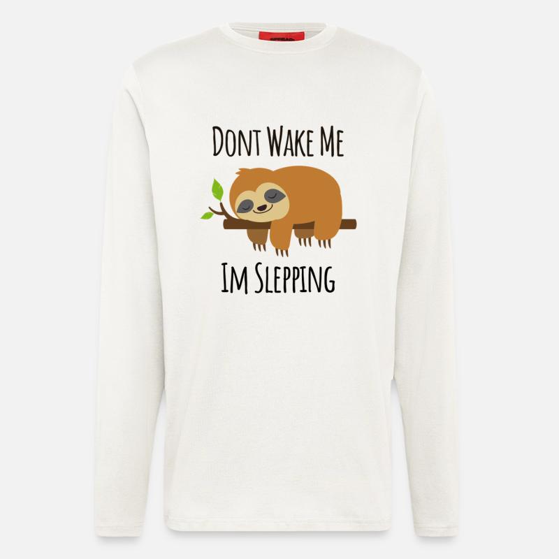 Dont Wake Me Im Sleeping - Langarmshirt - made by SPREAD  - OFF WHITE