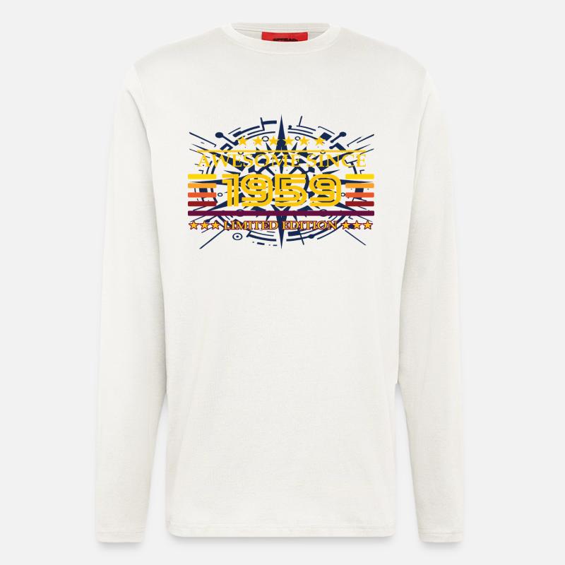 Awesome since 1959 Limited Edition - Longsleeve - made by SPREAD  - OFF WHITE
