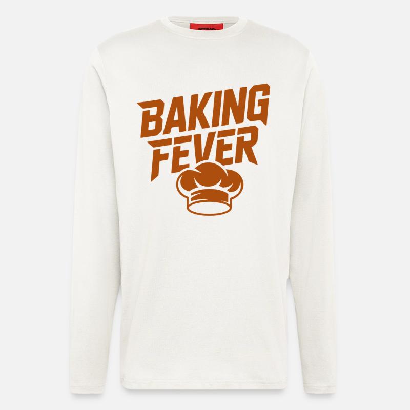 Baking Fever Tee - Langarmshirt - made by SPREAD  - OFF WHITE