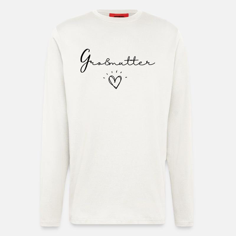 Großmutter - Langarmshirt - made by SPREAD  - OFF WHITE