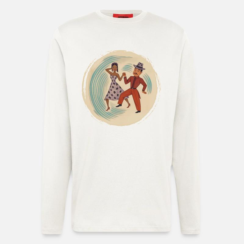 DANCER LOVERS #2 - nice people - Longsleeve - made by SPREAD  - OFF WHITE