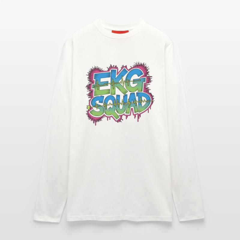 Cardiac Tech ECG Squad Pacemaker Technician Longsleeve - made by SPREAD 