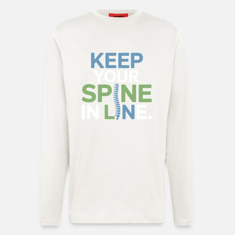 Licensed DC Musculoskeletal Structural Expert  - Longsleeve - made by SPREAD  - OFF WHITE