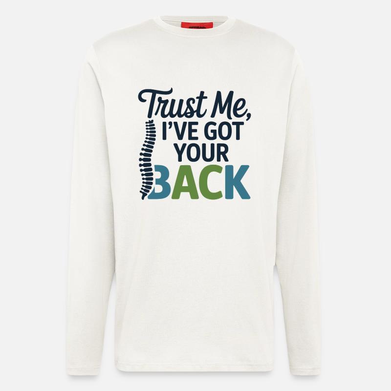 Licensed DC Professional Spinal Alignment  - Longsleeve - made by SPREAD  - OFF WHITE