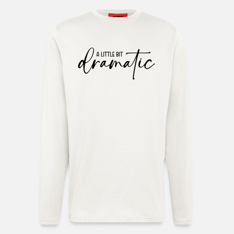 A little bit dramatic - Longsleeve - made by SPREAD  - OFF WHITE
