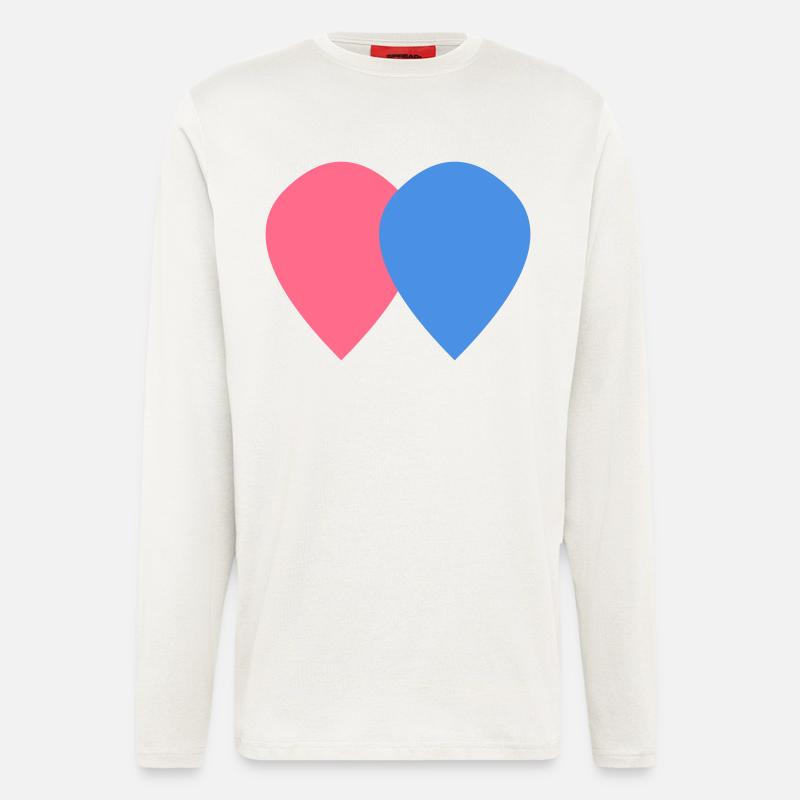 Desgin 1 - Langarmshirt - made by SPREAD  - OFF WHITE
