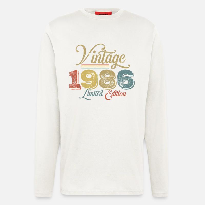 Vintage 1986 - Langarmshirt - made by SPREAD - OFF WHITE