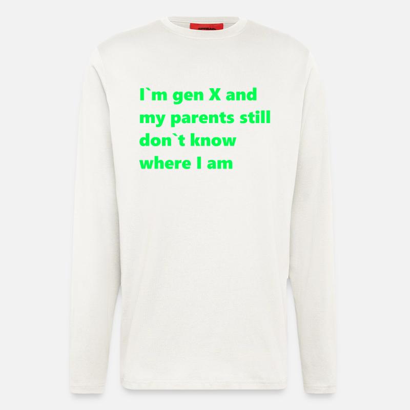 GenX - Langarmshirt - made by SPREAD  - OFF WHITE