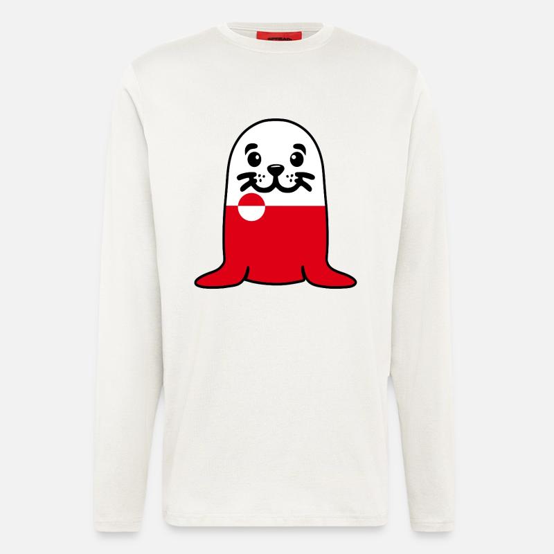 Robbe Grönland - Langarmshirt - made by SPREAD  - OFF WHITE