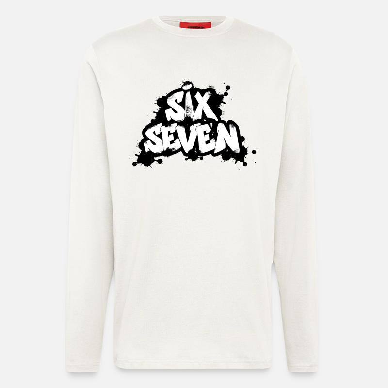 Six Seven Graffiti - Longsleeve - made by SPREAD  - OFF WHITE