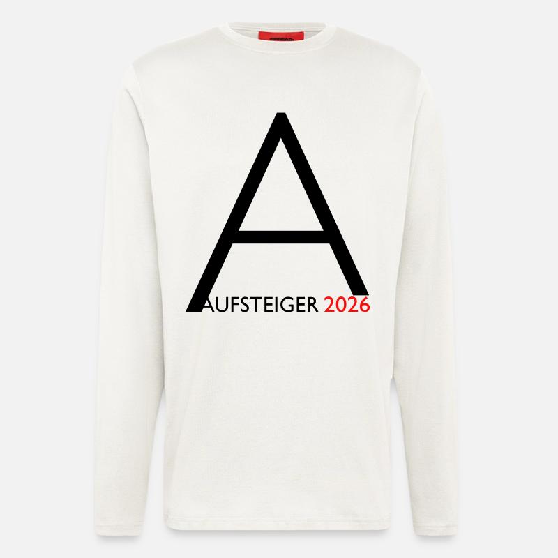Aufsteiger 2026 Aufstieg - Langarmshirt - made by SPREAD  - OFF WHITE
