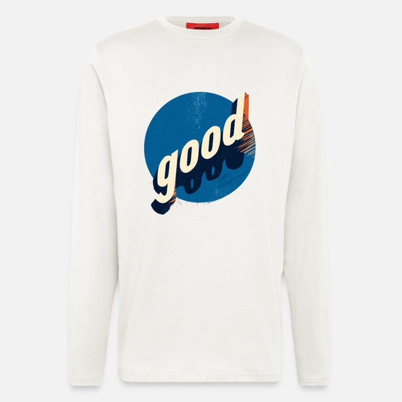 Good retro - Langarmshirt - made by SPREAD  - OFF WHITE