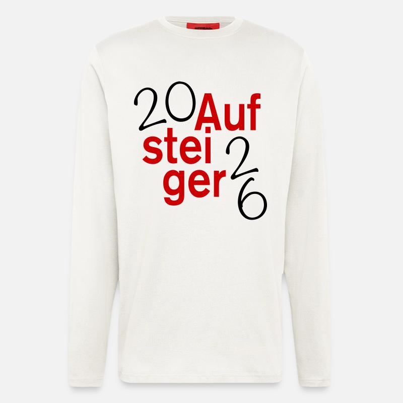 Aufsteiger 2026 Aufstieg - Langarmshirt - made by SPREAD  - OFF WHITE
