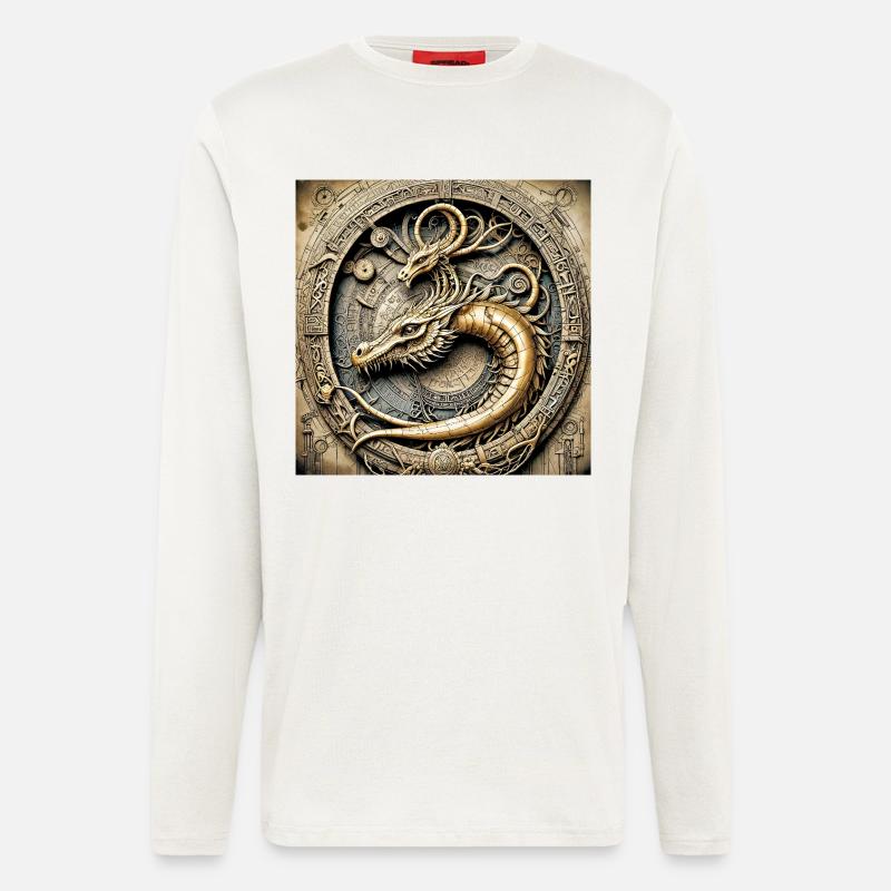 Ppatch 04 - Langarmshirt - made by SPREAD  - OFF WHITE